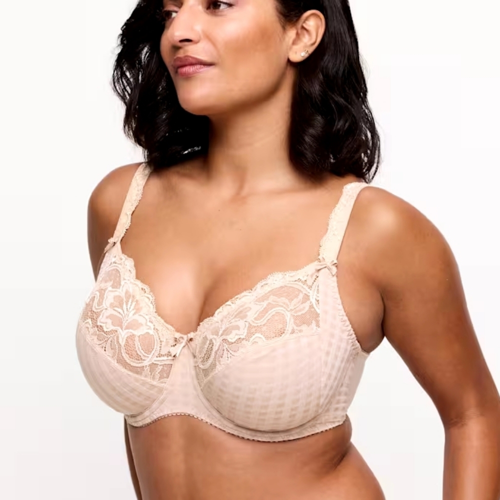 Sz 34D US/UK Powder Rose Prima Donna Madison Full Cup Bra - Picture 2 of 8